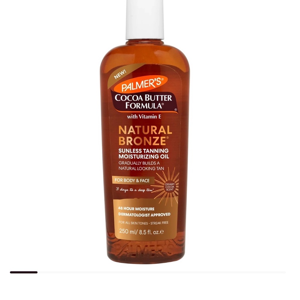 Cocoa Butter Formula Natural Bronze Sunless Tanning Moisturizing Oil - Brown